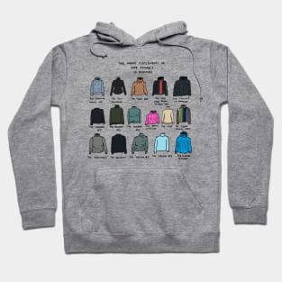 The Many Turtlenecks of Love Actually Hoodie